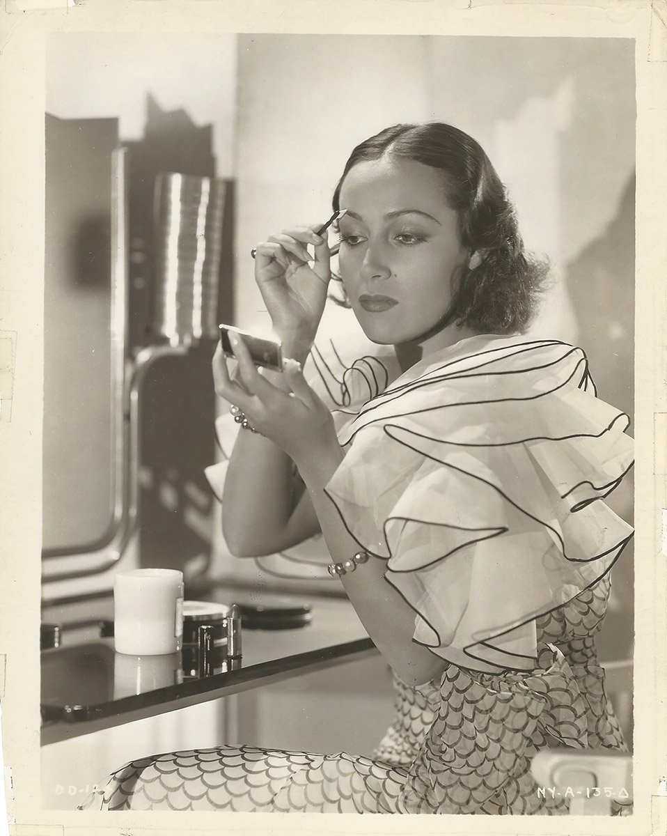 Retrato de Dolores del Rio. Hollywood, Estado Unidos. Circa 1933. ©Casa de América